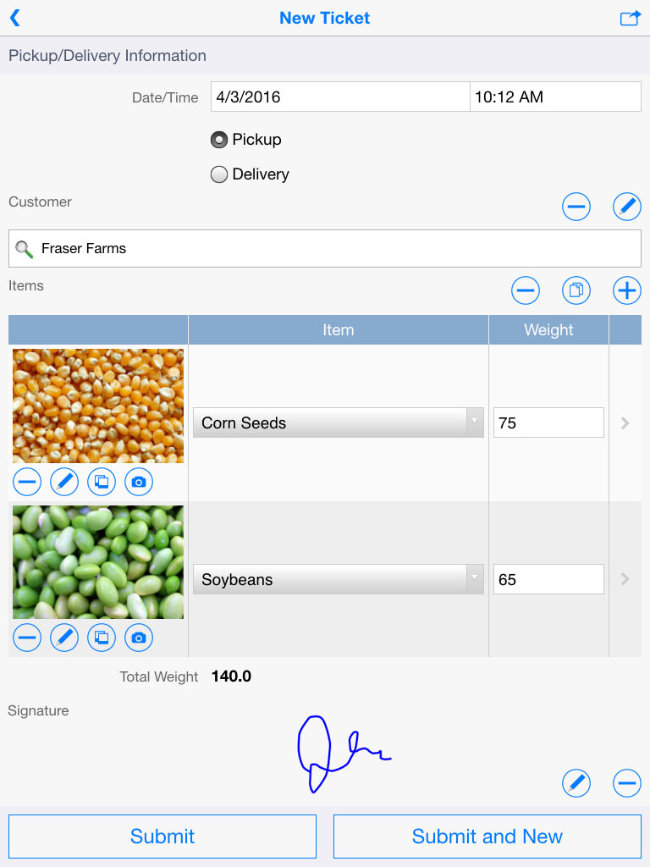 agriculture mobile forms