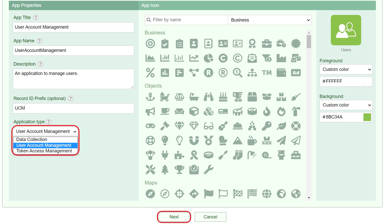 Flowfinity - user account management apps