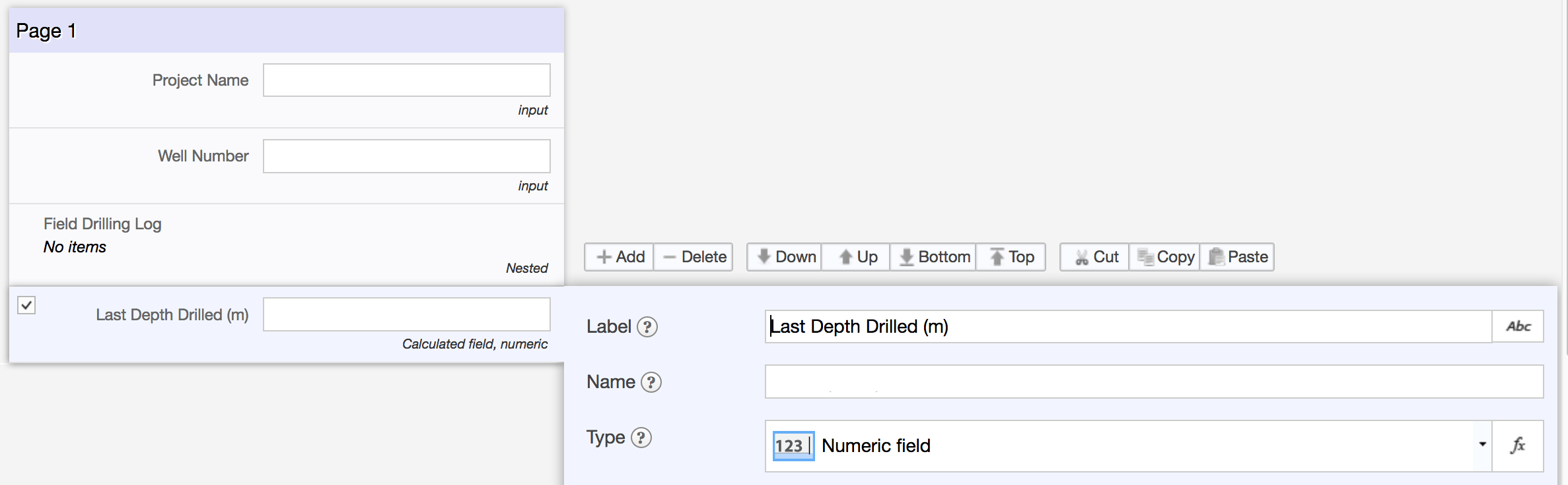 Flowfinity - Perform calculations on-demand within nested fields