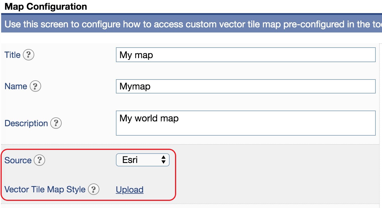 Flowfinity - How to host MapTiler basemaps