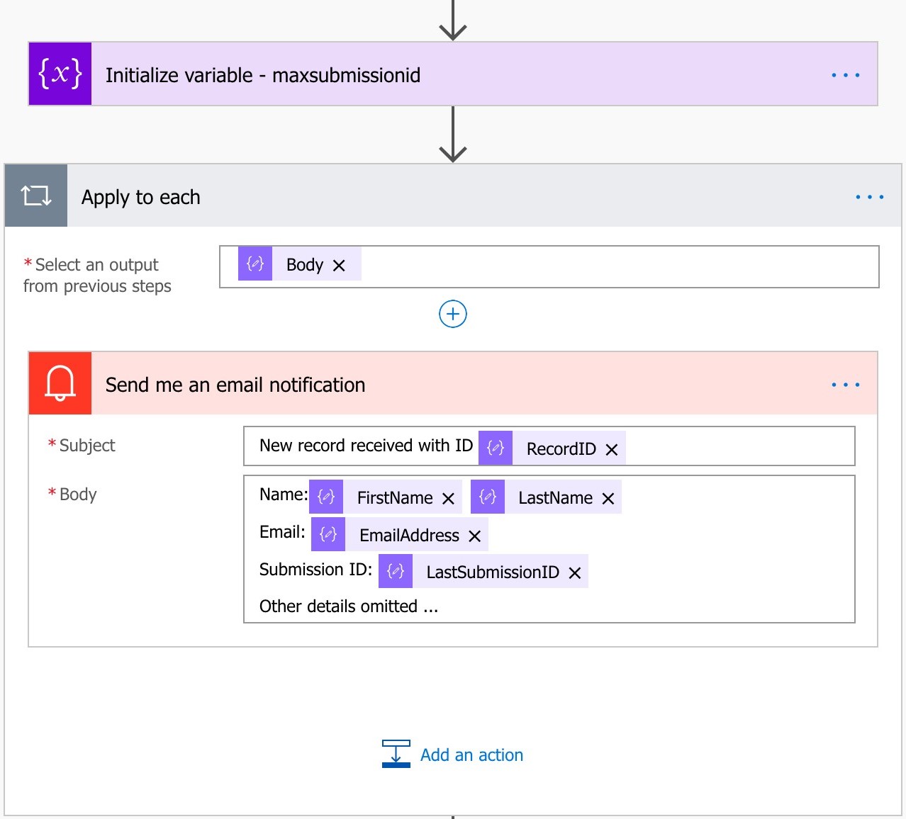 Flowfinity - Using REST to submit records to Flowfinity using Power Automate